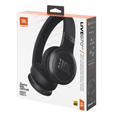 JBL Live 675NC Wireless On-Ear Headphones