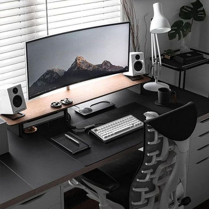 Computer Tilted Keyboard Holder, Clear Acrylic Keyboard Tilt Stand, Universal Elevated Stand for Easy Ergonomic Typing, Computer Gaming and Working at Home and Office