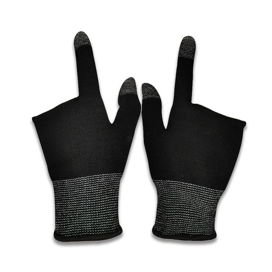 2Pcs Finger Thumb Sleeve Gloves for Gamer Non-Scratch Portable Mobile Gaming Gloves Gaming Accessories Comfortable Sweat Proof